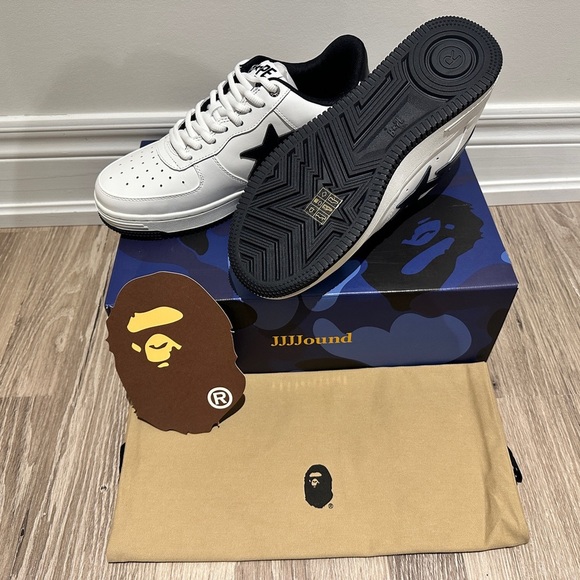[MEN] BAPE (Size 9) Sneakers JJJJound Navy - Picture 2 of 3